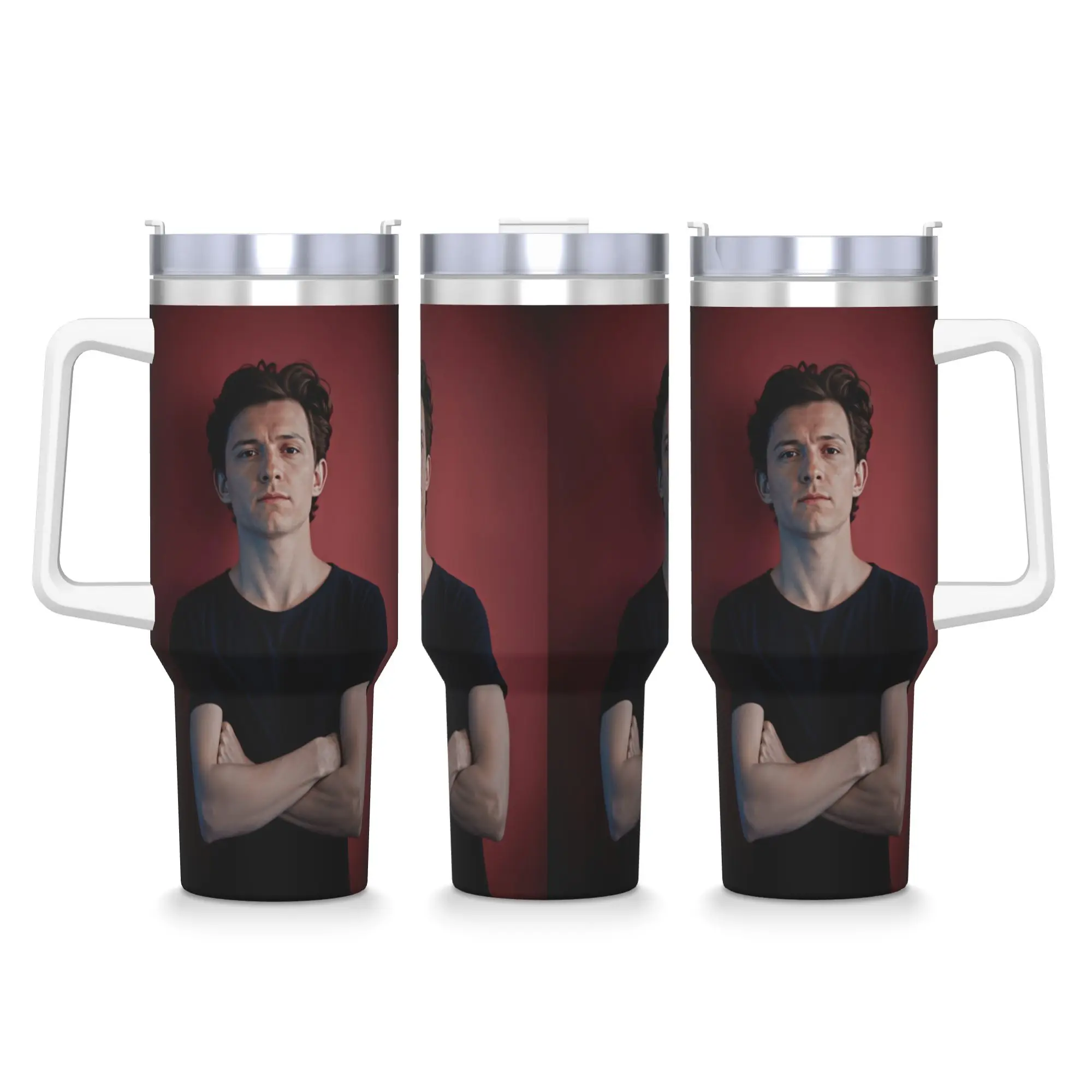 Tom Hollands Tumbler  Cold Drink Water Bottle Insulated Stainless Steel Thermal Mug Graphic Camping Mugs Cup