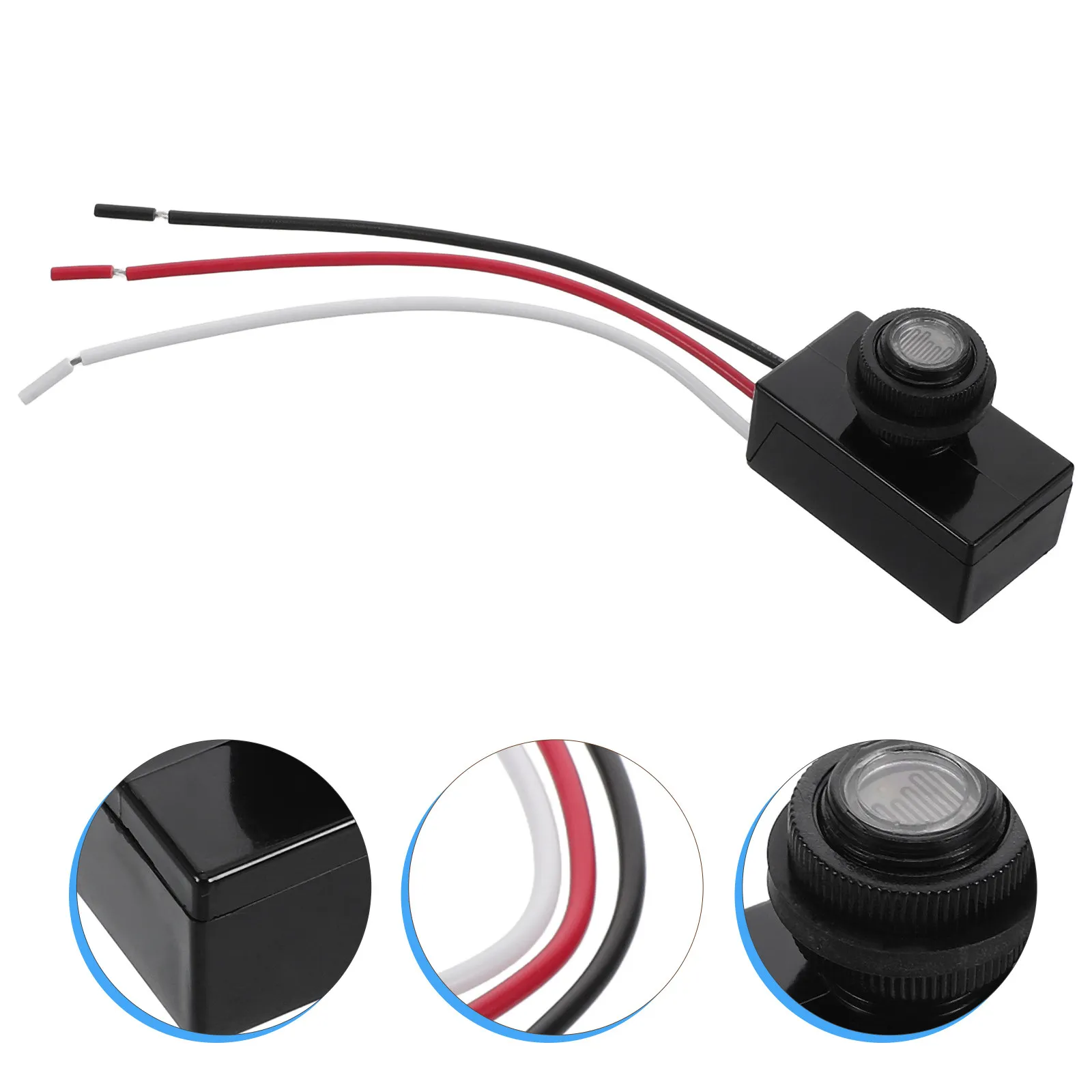 Outdoor Street Light Photo Control Sensor Automatic Light Switch Dusk to Dawn Photoelectric Sensor Low Power Consumption