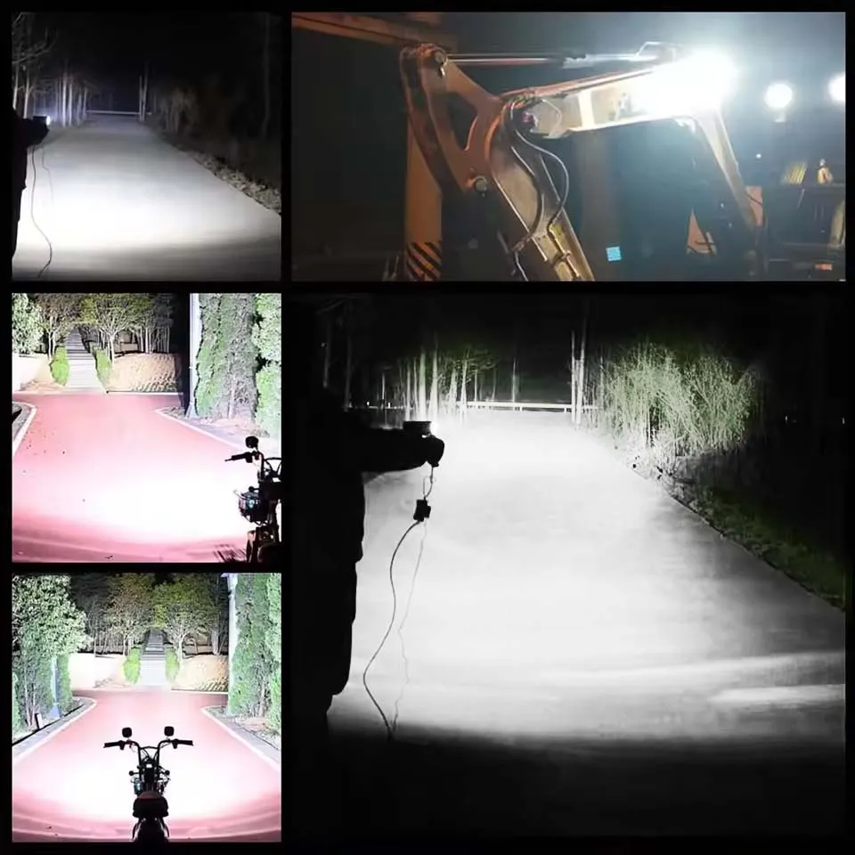 كارولين 1-2 قطعة LED قطاع أضواء كاشفة للطرق الوعرة مزيج LED قطاع ضوء العمل 6000K ضوء القيادة الأبيض