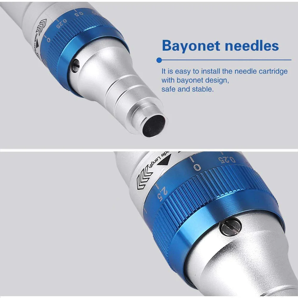 

a6 Bayonet Needle 3D/5D/1/3/5/F5/F7/Roundnano for A6 Pen Replacement Blue Cartridge-needle tattooTool