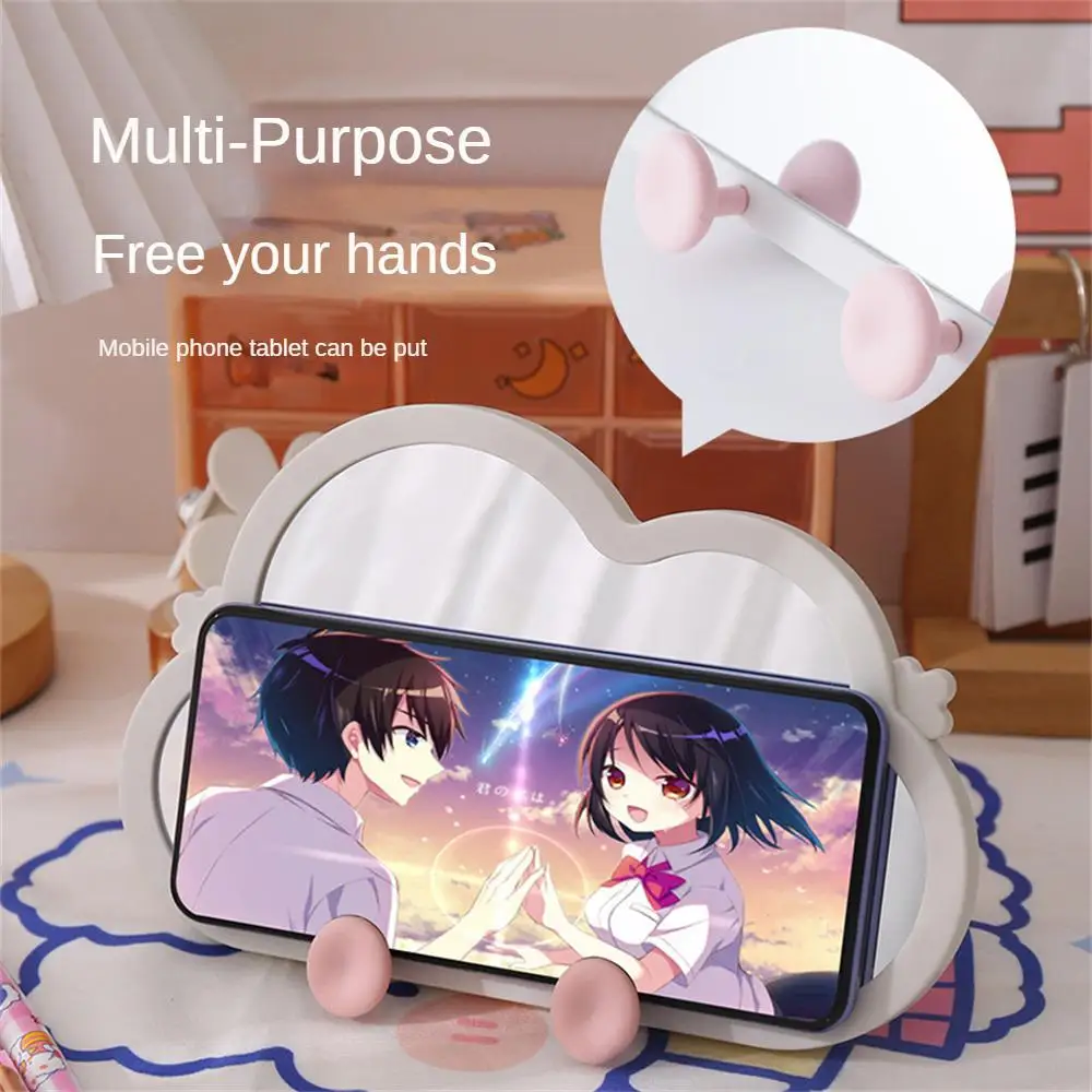 يان يستحق الأشياء الجيدة سحابة كتلة شنق لهم عارضة رف تخزين سطح المكتب واستخدام أكثر من شيء واحد مرآة قوس مرآة