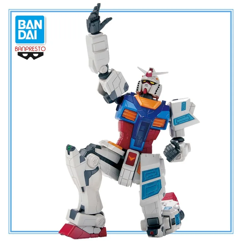 

In Stock Original BANDAI BANPRESTO MYAKU-MYAKU Gundam Spiegel RX-78F00 Pvc 9cm Anime Character Model Collection Toys Gifts