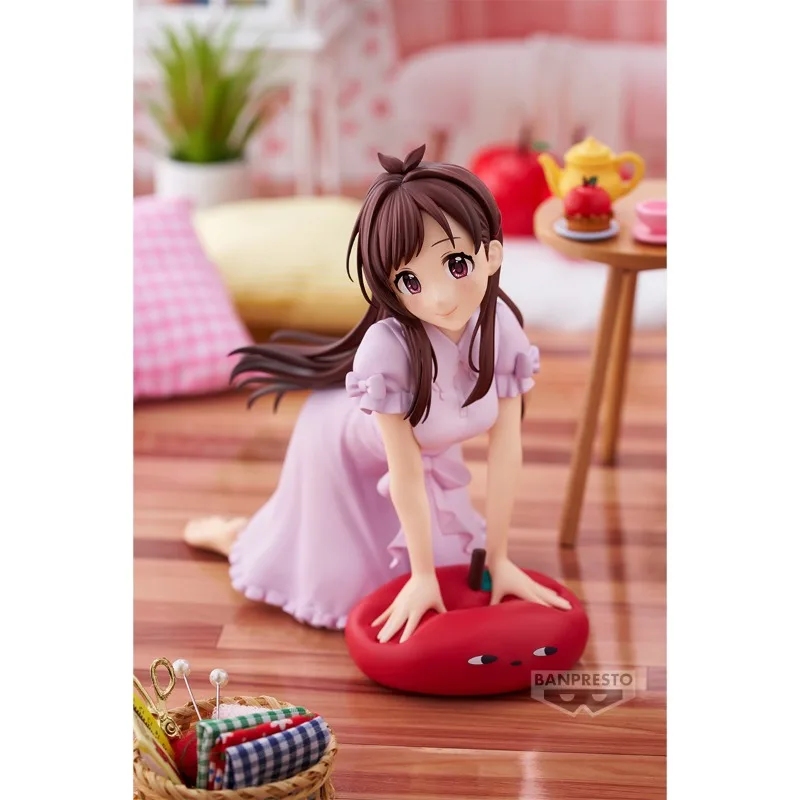 THE IDOLM @ STER Tsujino Akari 100% Original genuino 110mm PVC figura de acción Anime figuras en miniatura de juguete figura colección muñeca regalo