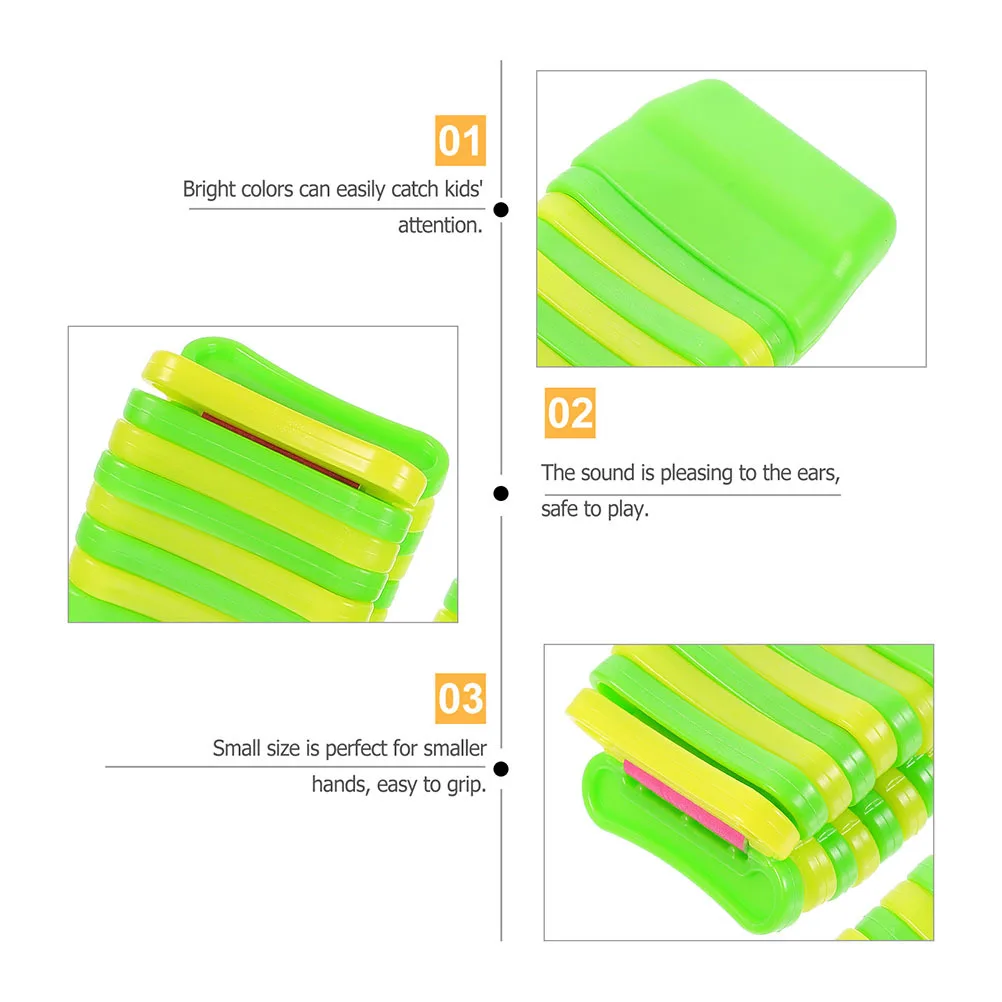 Percussion Musical Instrument Kids Plastic Educational Plaything Dexterity Development Early Learning Children Music Class