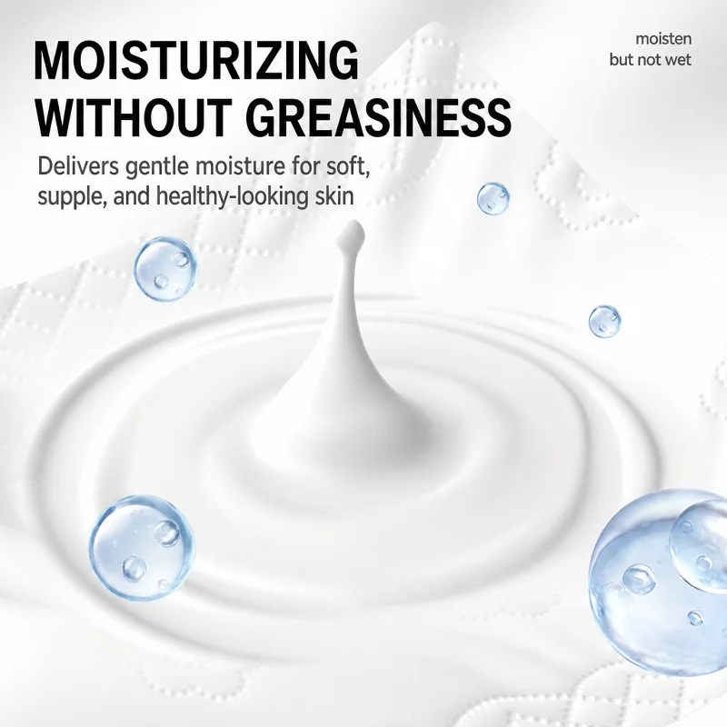 Travel‑Size Baby Lotion Moisturizing Tissues 40Draws Portable Cloud‑Soft Pocket Tissue for Baby Sensitive Skin Nose Care view 4