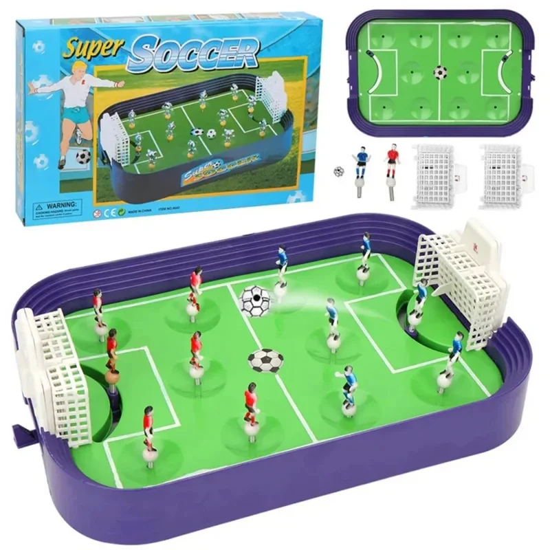 Mini Table Games Football Set Children Sports Soccer Field Model Friends Gathering Party Interactive Board Games Toys Gift