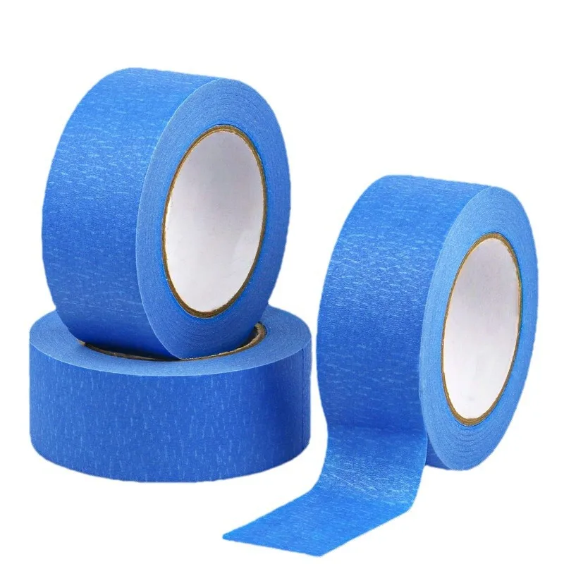2 / 5 PCS Paint Tape Multi-Surface Masking Easy Removal Paint Tape Security Wall Painting Crafts Art Construction Home 50m/Roll