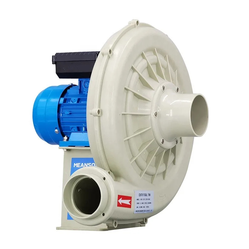 75 CREF-2S75 Plastic PP Duct 3-Inch Chemical Resistant Exhaust Fan for Deodorization System with OEM Customization Support