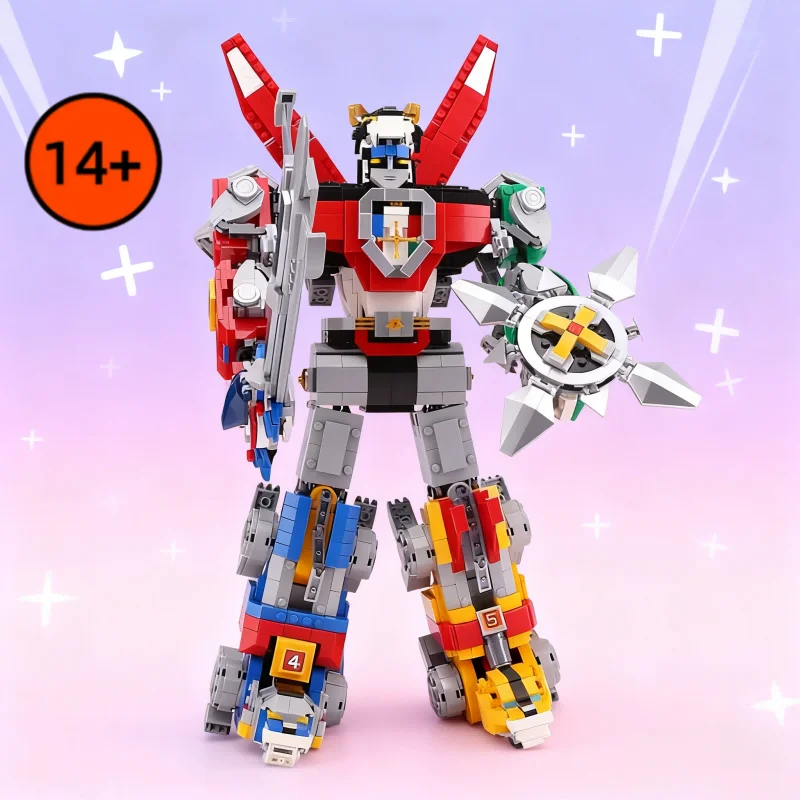 

NEW 2321PCS FIT 21311 Voltron Deformable 5 in 1 Defender of the Universe Building Blocks Model Bricks Christmas Birthday Gifts