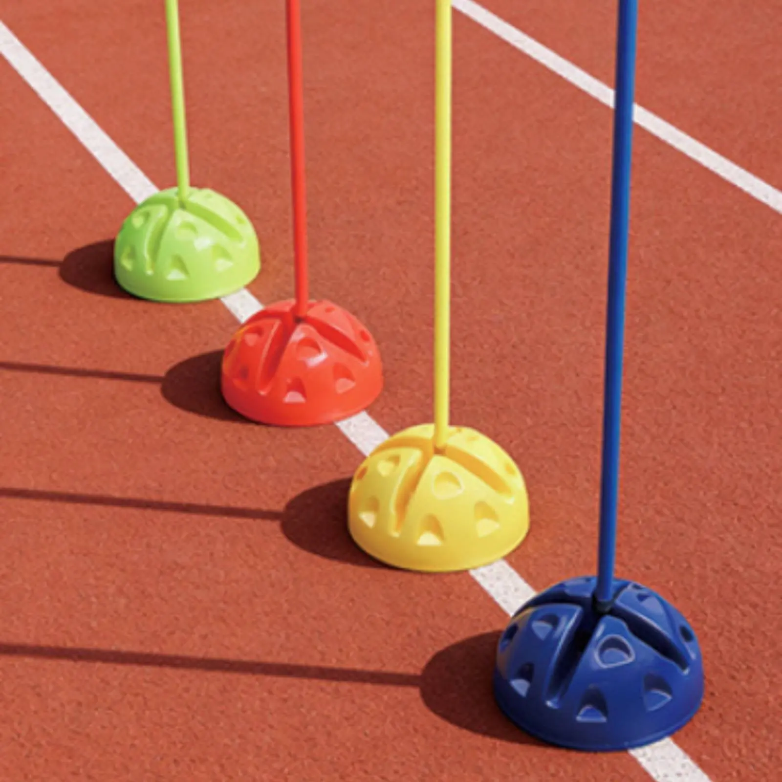 

Water Fillable Pole Base Sturdy ABS Material Weighted Pole Base Sports Training Slalom Stand High Visibility for Athletes