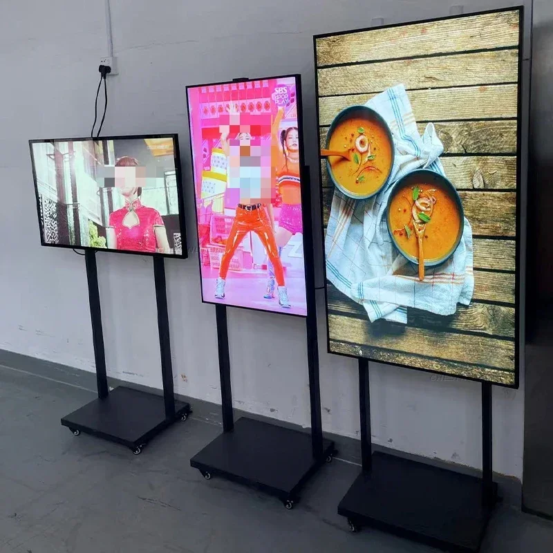 High Quality Semi Outdoor Window Display Touch Screen 2000nits High Brightness LCD
