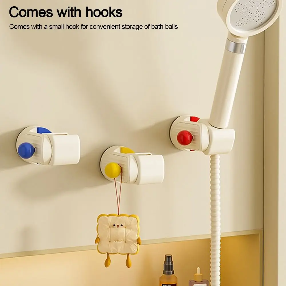 

Adjustable Shower Head Holder Suction Cup Wall Mounted Handheld Sprayer Support Sprayer Fixed Base Bathroom Accessories