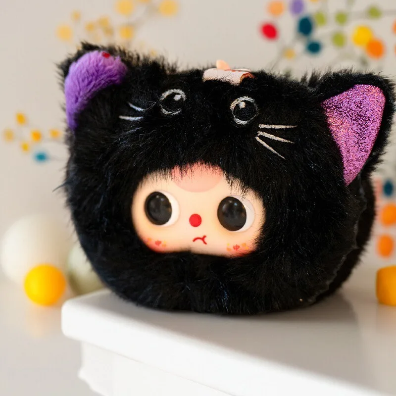 Baby Three Storage Pouches Series Blind Box Mysterious Box Cute Plush Bag Handmade Pendant Small Wallet Halloween Christmas Gift