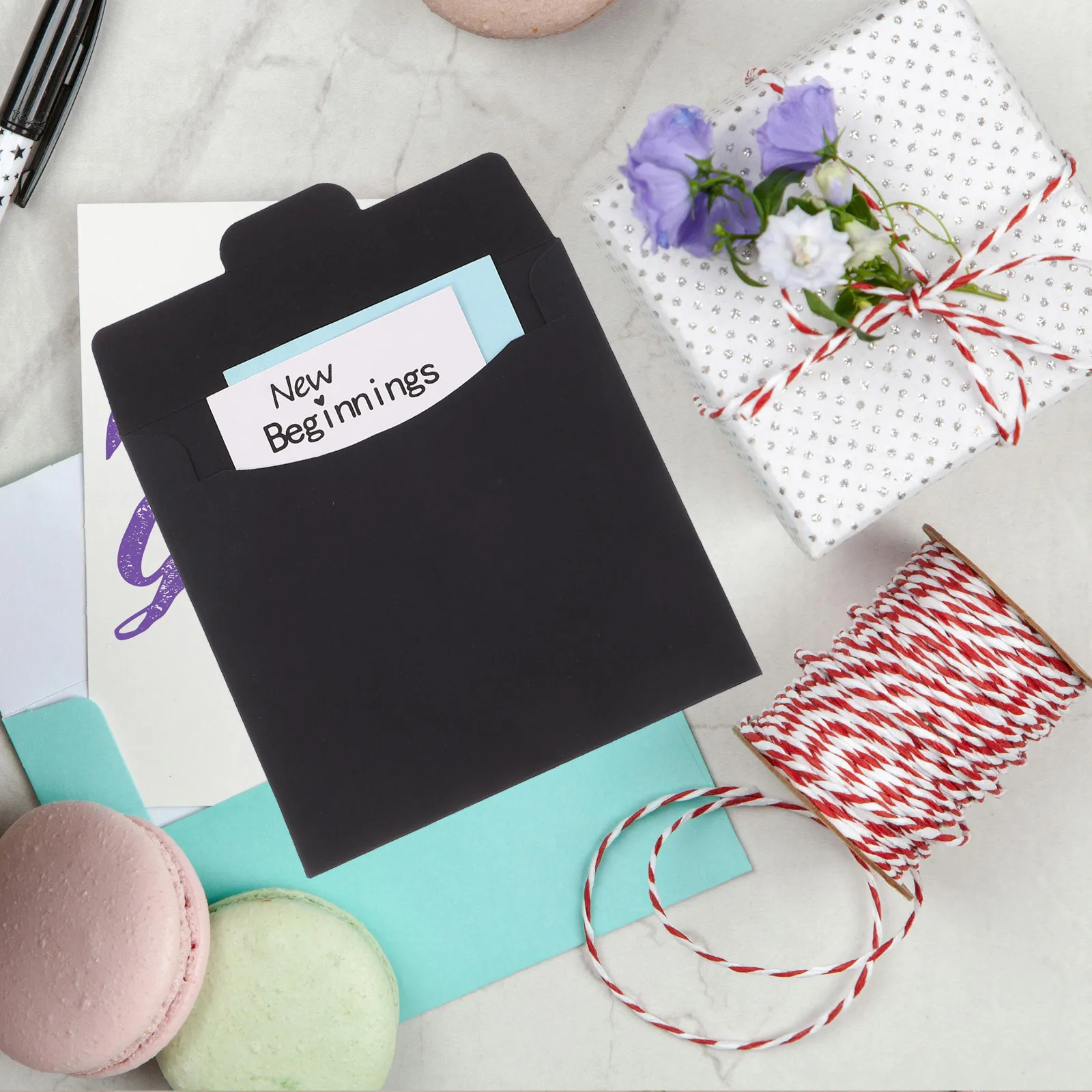 

50 Pcs CD Bag Dvd Sleeves European Style Envelope Business Card Paper Cardboard Organizer Binder