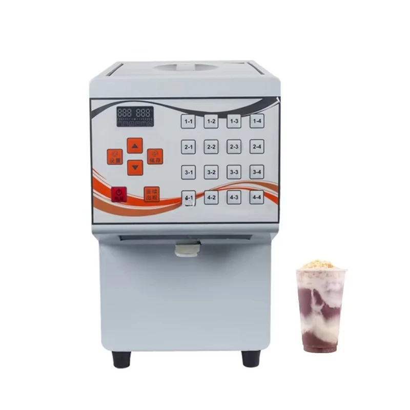 Smart fructose foam tea powder creamer coffee milk powder sugar dispenser filler quantitative weighing filling machine