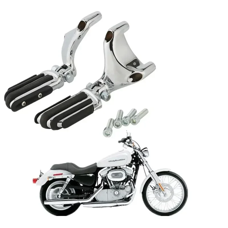 For Harley Sportster 883 1200 XL 2004-2013 Motorcycle Accessories Footpegs Rest Mounting Bracket