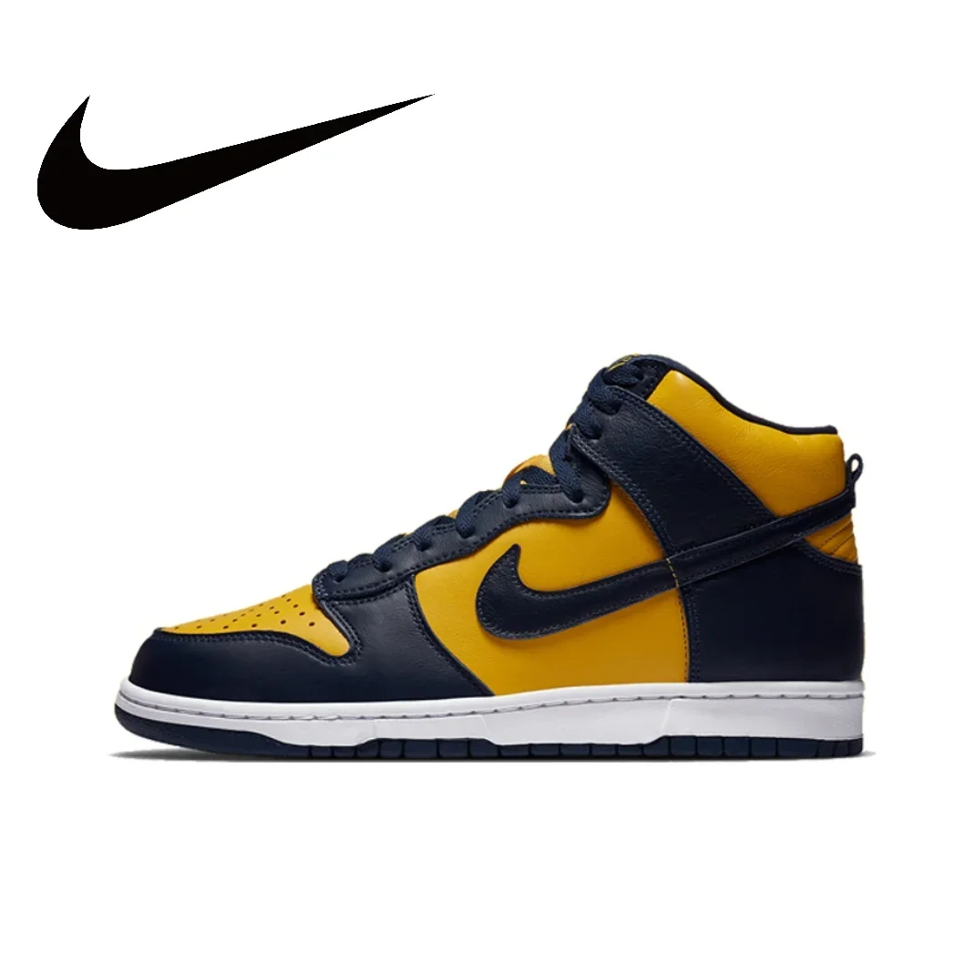 

Nike New Arrival Dunk High Lightweight wear-resistant wrapping anti-slip Men's and women's models high-top board shoes