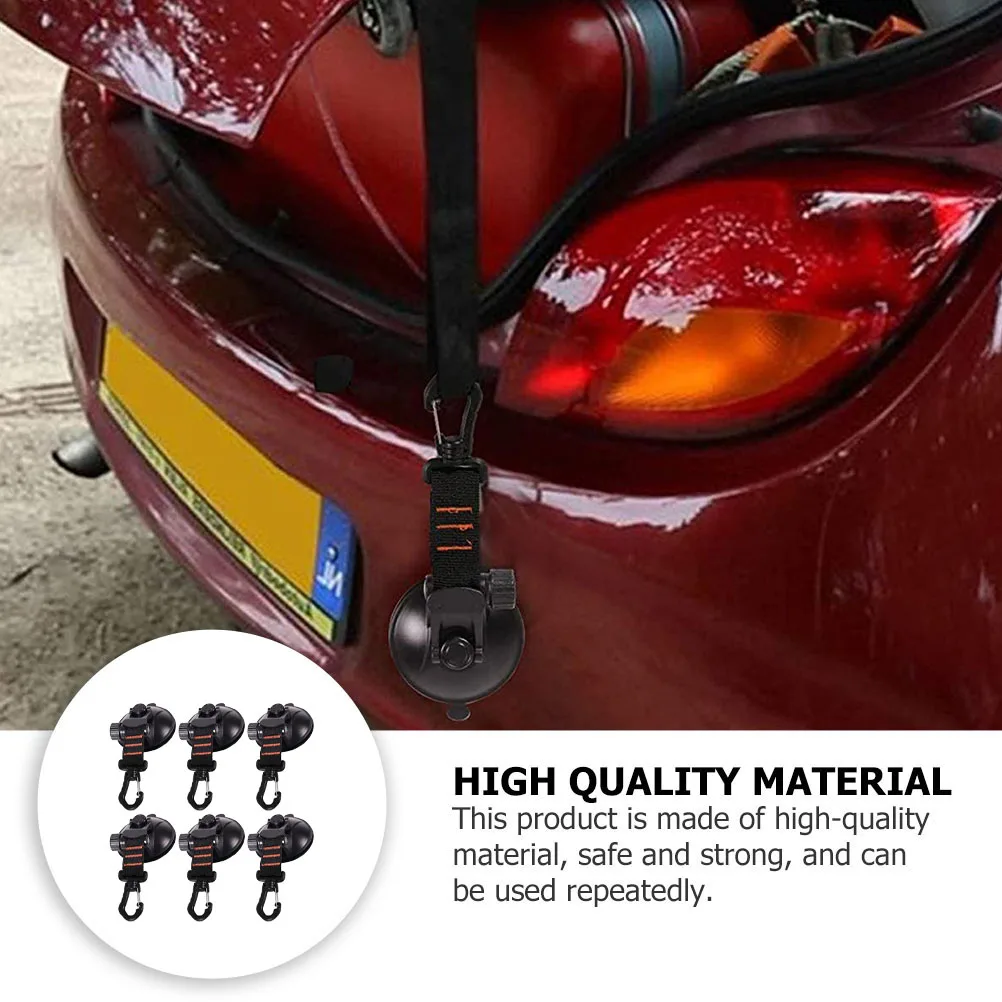 

6pcs Suction Anchor Car Tent Side Hook Multifunctional Heavy Duty Hooks Outdoor Camping Canopy Travel Heavy Duty Hooks