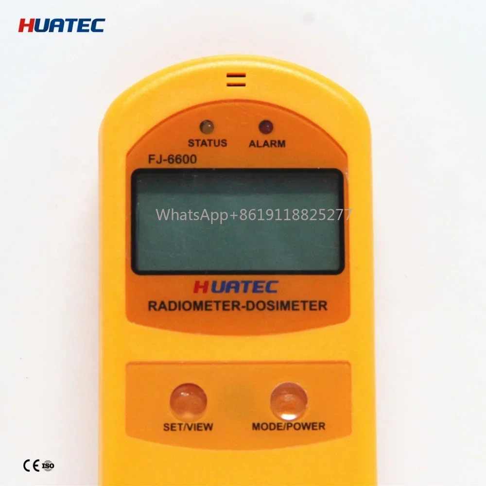 Persönlicher Gamma-Ray-Detektor, tragbarer Geigerzähler, Radiometer, Dosimeter FJ6600, Erkennung der Bodenoberflächenstrahlung, Verschmutzung