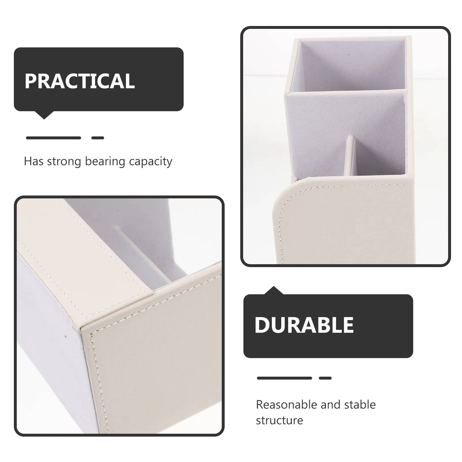 

Desktop Organizer Multi-Function Pen Memo Stationery Storage Rack Student Supply Office Accessory Pencil Holder