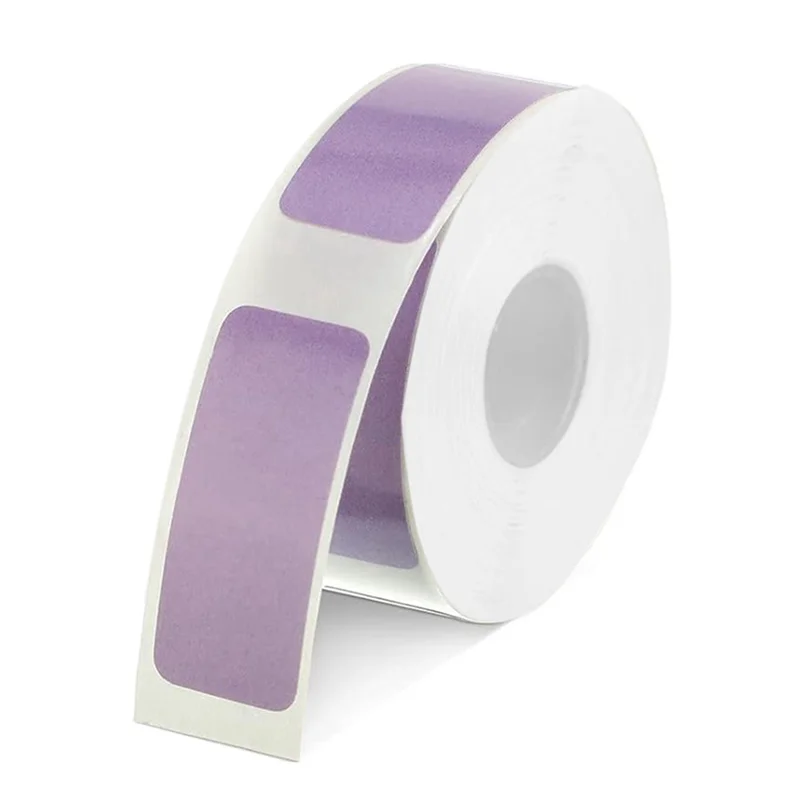 ورق طابعة حرارية صغير مقاوم للماء والزيت، ملصق طباعة ملصق خالٍ من الغراء ومضاد للخدش