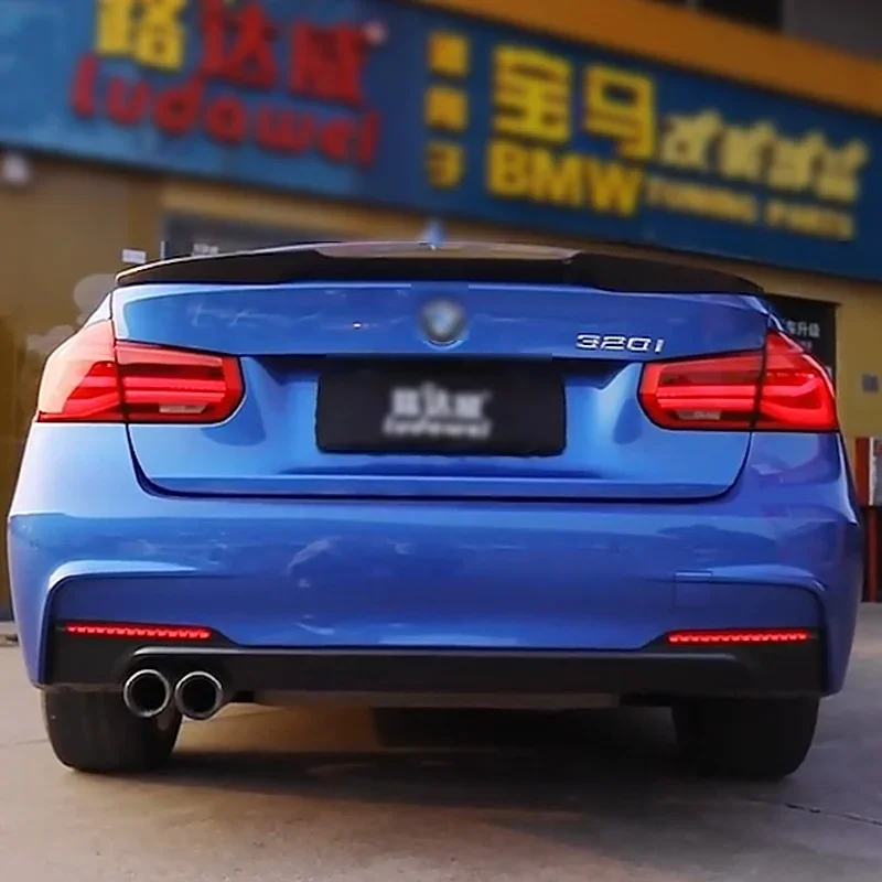 نوع جديد! عاكس خلفي ضوء الفرامل 2 قطعة لسيارات BMW M3 3 سلسلة F30 F80 قاعدة سيدان 4-Door 2012-2017