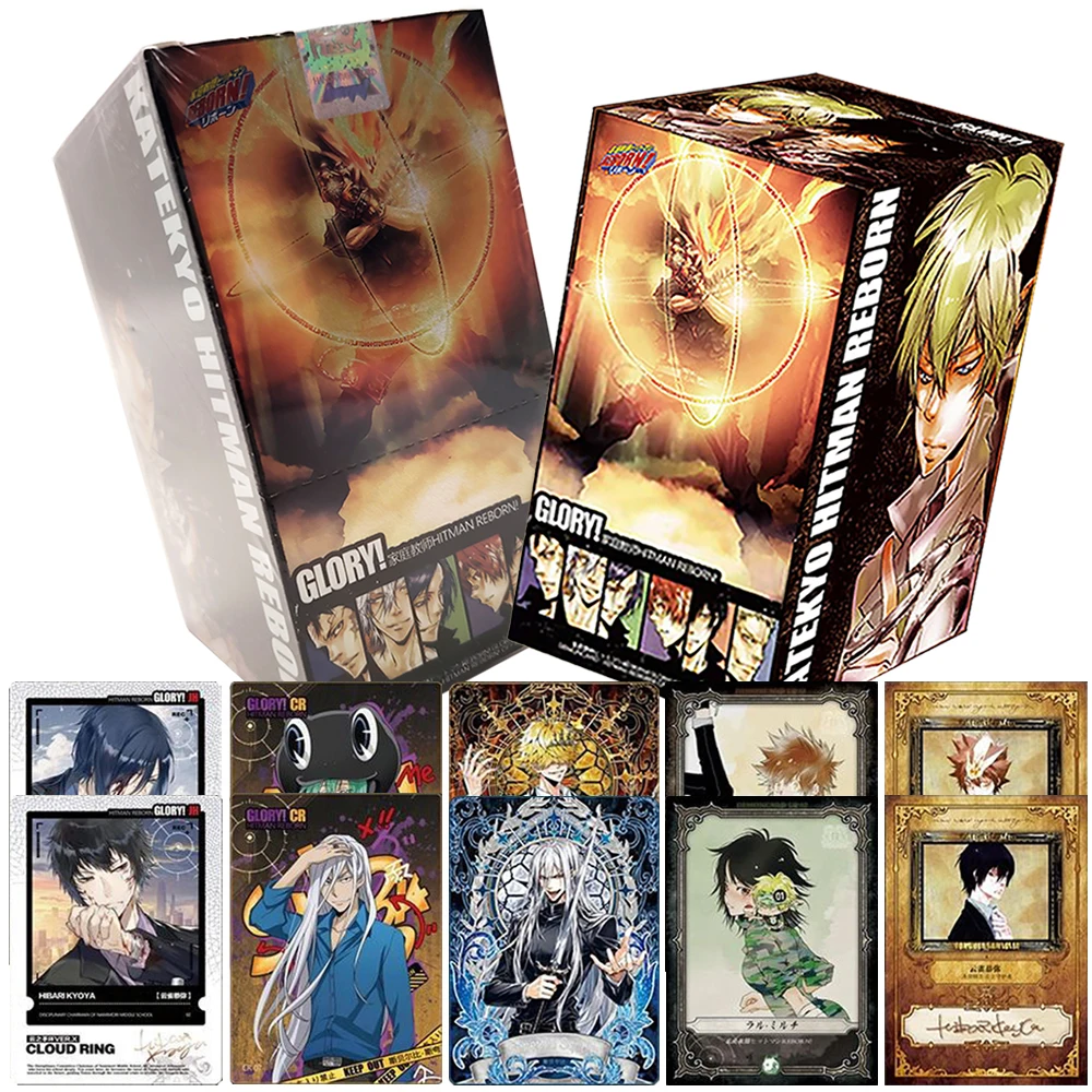 

Katekyo Hitman Reborn Fantasy Anime Collection Cards Encourage Children's Birthday Surprise Party Share Cards Peripheral Toys
