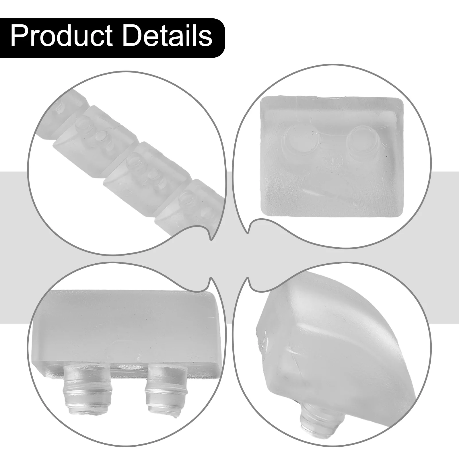 

For Hayward Navigator Pod Shoes Spas Pool Cleaner Accessories Cleaning Tools Fittings Plastic Replacement 4 Pack