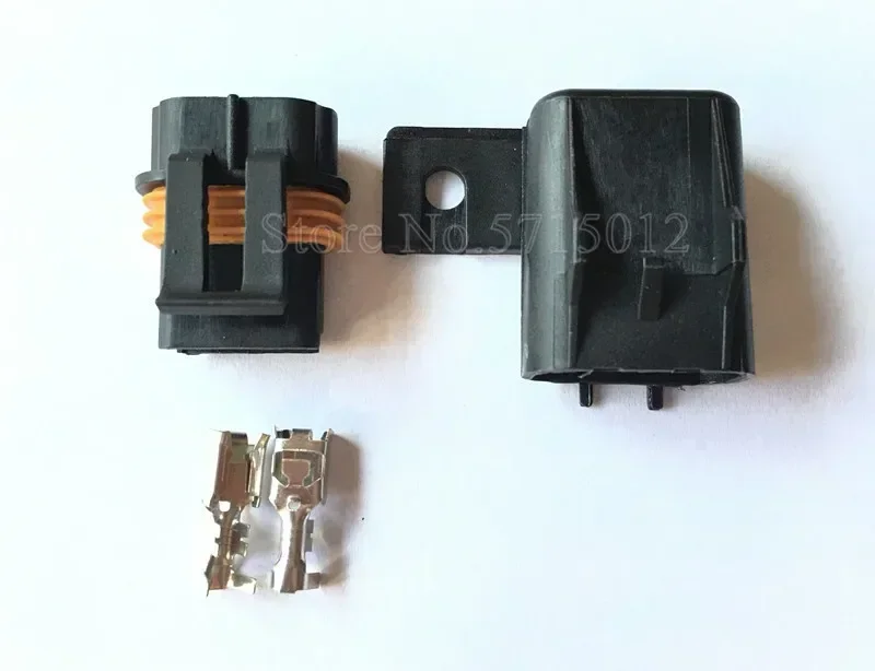 2 Hole 12033731 12033769 12103172 12034269 6.3mm Waterproof Socket For Inline Fuse Wiring Automotive Connector