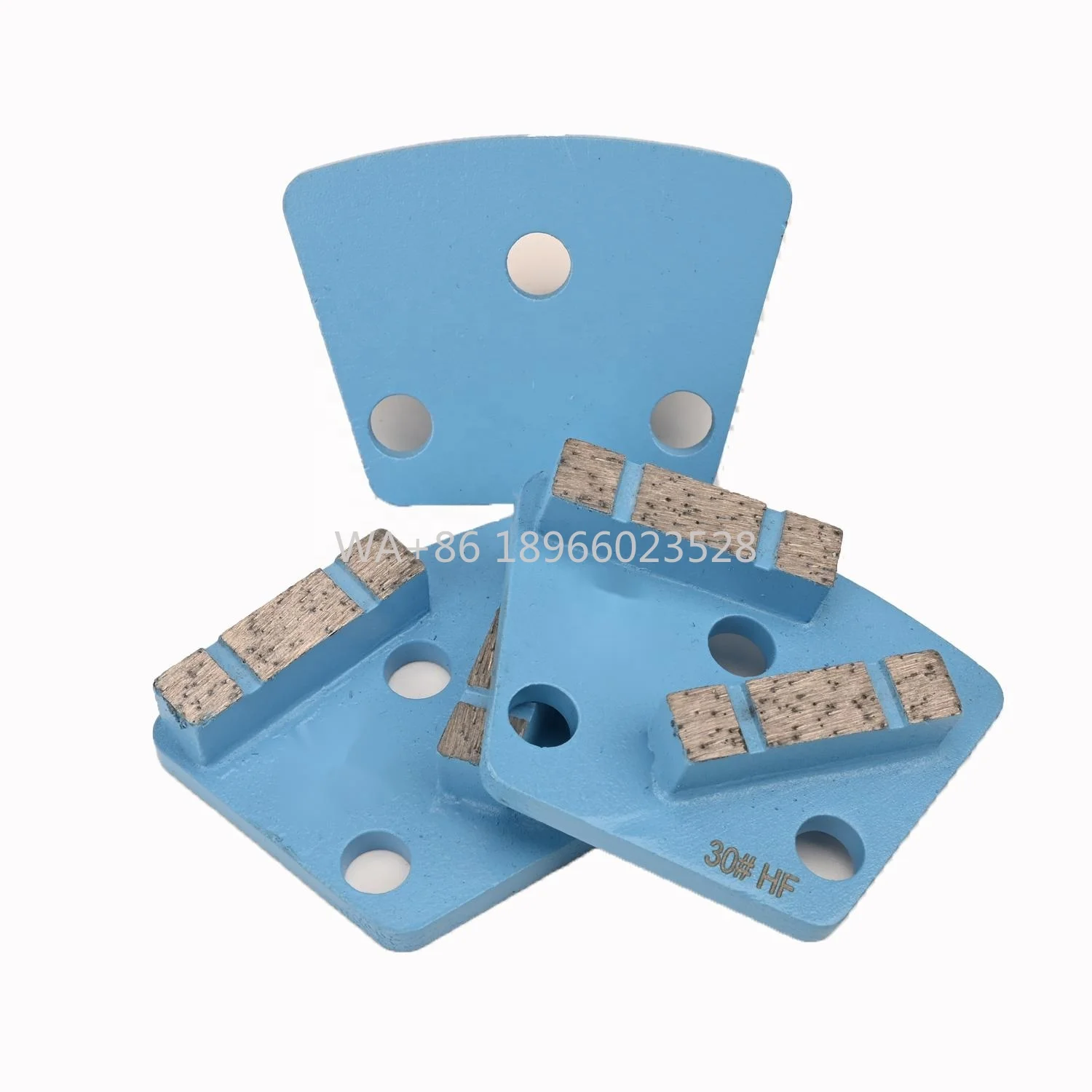 

30-зернистое мягкое склеенное шлифовальное покрытие, дисковые инструменты, трапециевидный алмазный шлифовальный сегмент для шлифовальной машины ASL