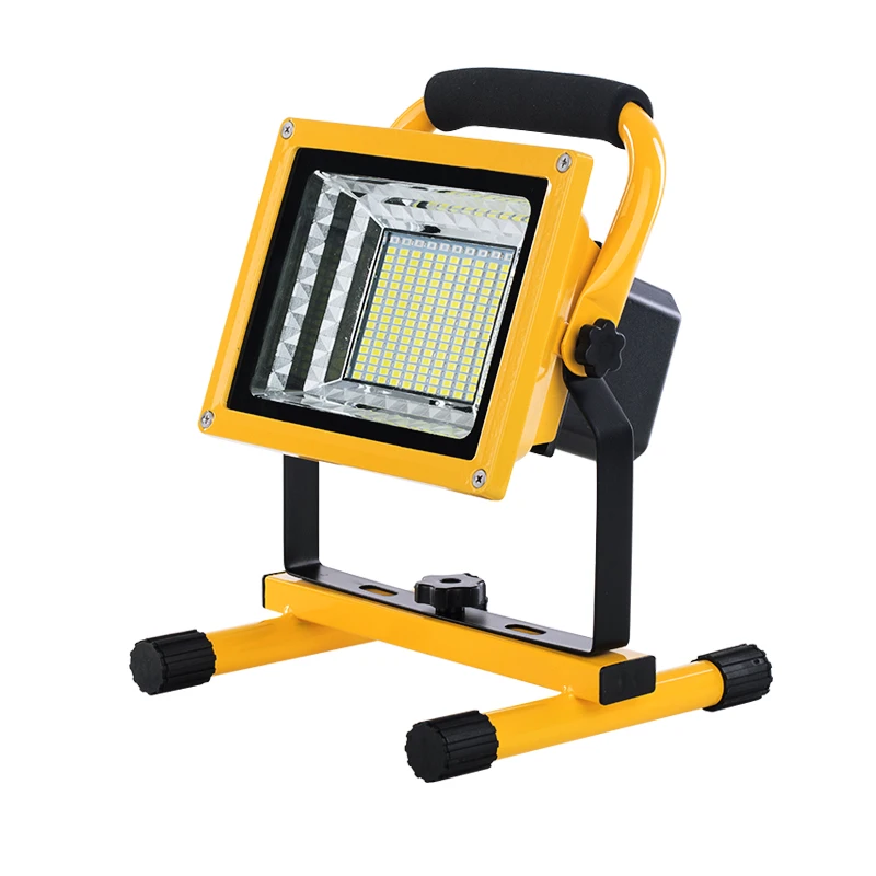 Outdoor household strong light rechargeable floodlight