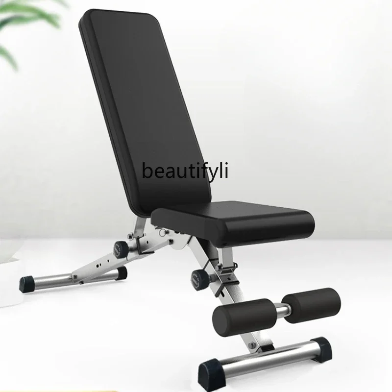 Household Equipment Dumbbell Stool Sit-up Board Multifunctional Abs Board Fitness Chair