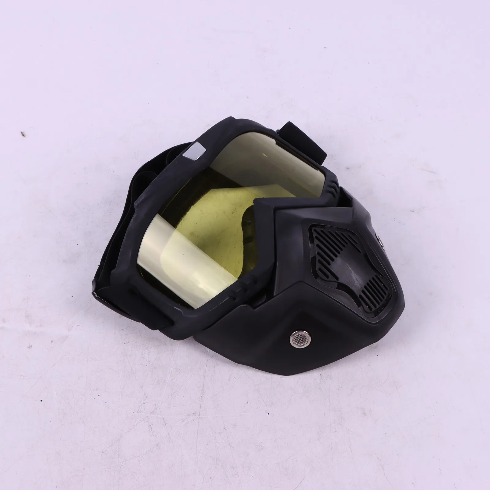 قناع نظارات ATV للدراجات النارية العالمي مع عدسة من البولي كربونات لركوب الطرق الوعرة