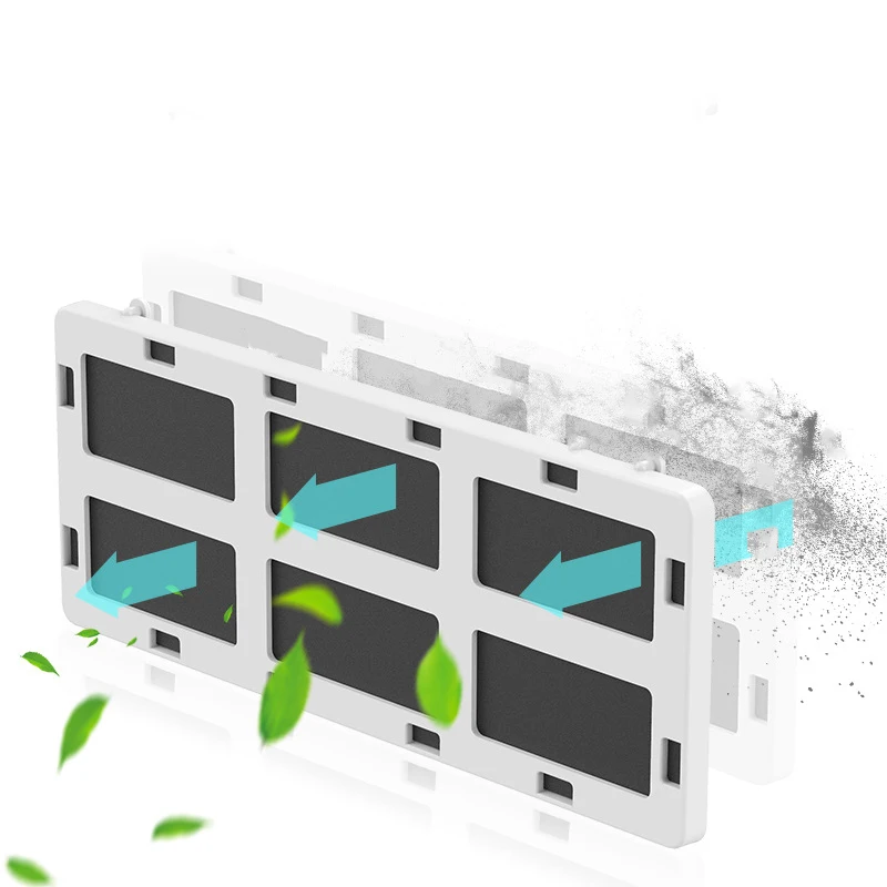 ฝาครอบพัดลม ฝาครอบเครื่องปรับอากาศ กระจกบังลม เครื่องปรับอากาศ Deflector Baffle Shield คู่มือลม โล่ป้องกันลม ไม่มีตัวกรอง