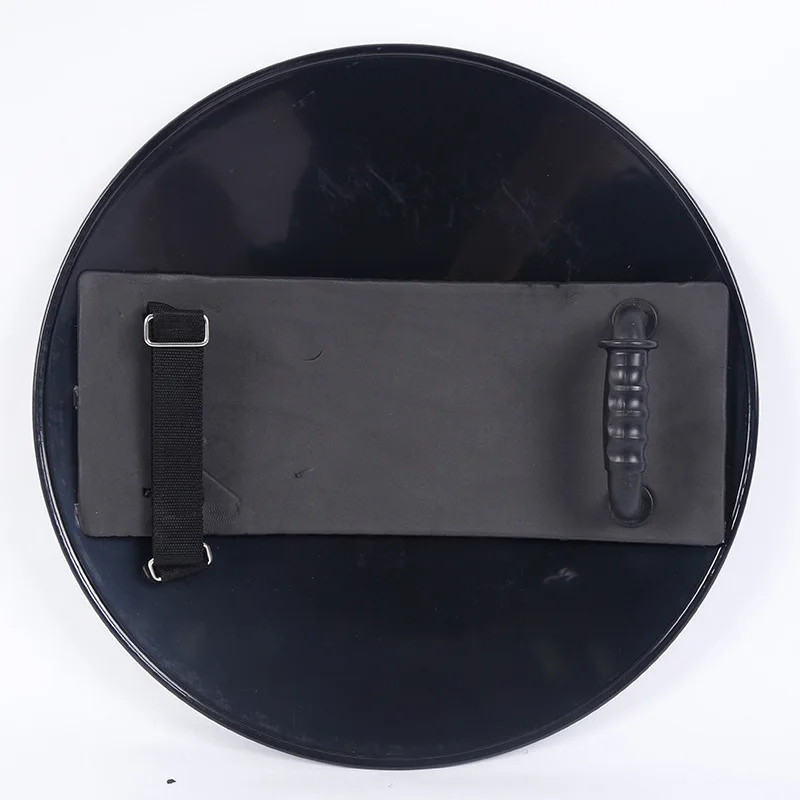 500*500MM PC Black Round Shield Black Green PC Vandal Shield Shield Security Equipment Handheld Security Equipment