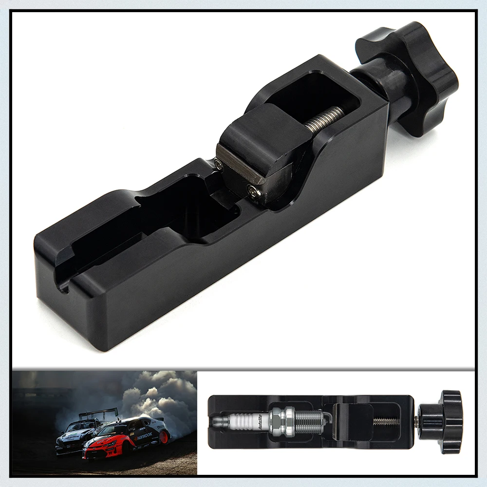 Universal Aluminum Alloy Engine Spark Plug Gap Tool Gapper Gapping Sparkplug Caliper 10mm 12mm 14mm Car Accessories