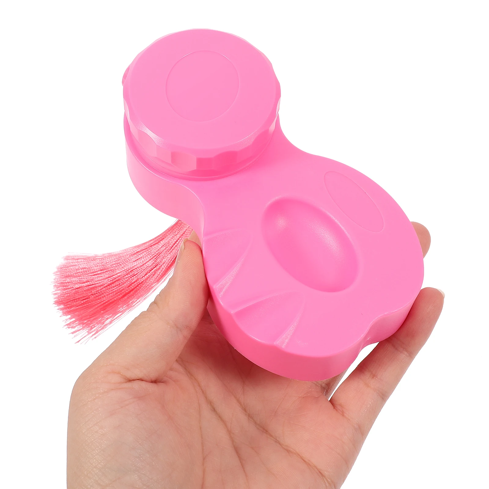 

Portable Inkstone Chinese Inkslab Calligraphy Fountain Brush Rest Pink Tools Student