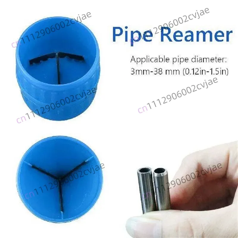 1 Piece Inner-Outer Reamer Pipe and Tube Deburring Reamer Tubing Chamfer Tool for PVC PPR Copper Brass Aluminum Pipes