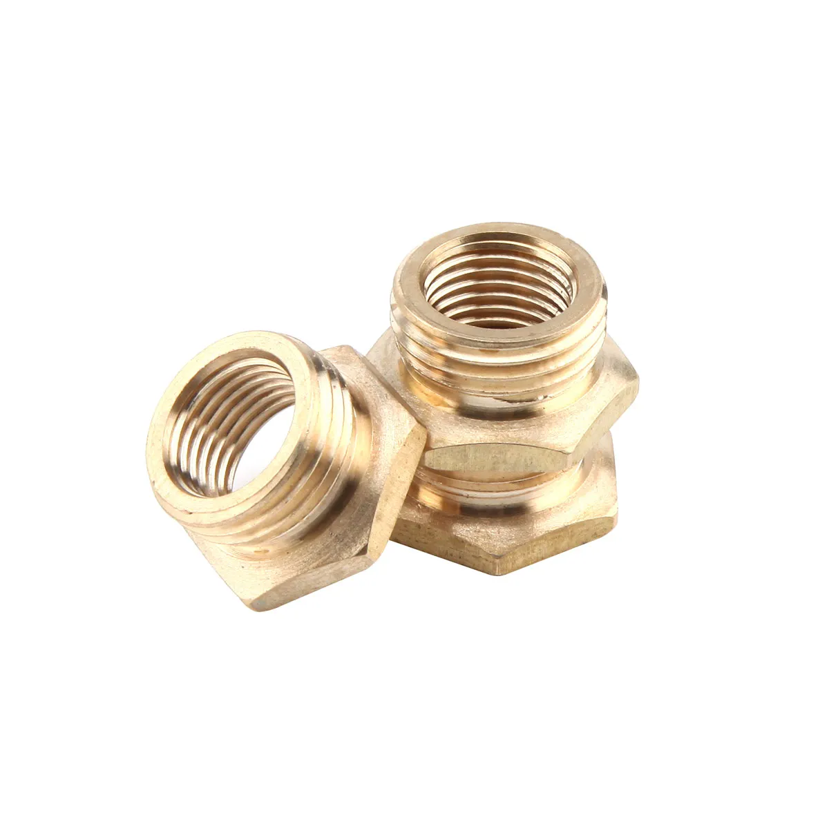 1Pc RCEXL Copper 14mm to 10mm Spark Plug Bushing Adapters Spark Plug Parts