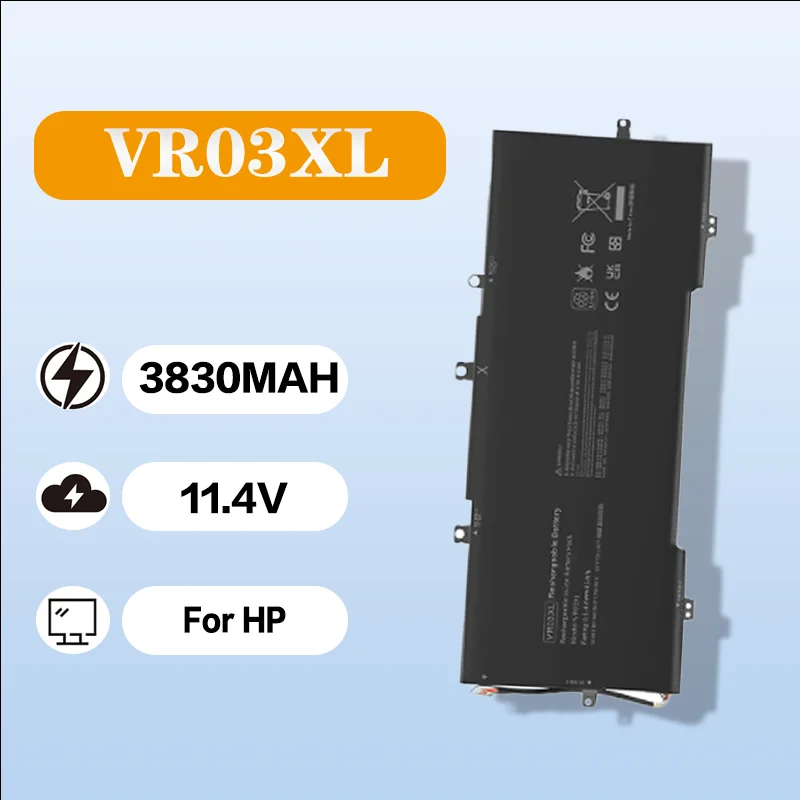 

Аккумулятор для ноутбука VR03XL для HP Envy 13-D046TU / 13-D023TU / 13-D104TU (TPN-C120) 11,4 В 3830 мАч Сменный аккумулятор для ноутбука