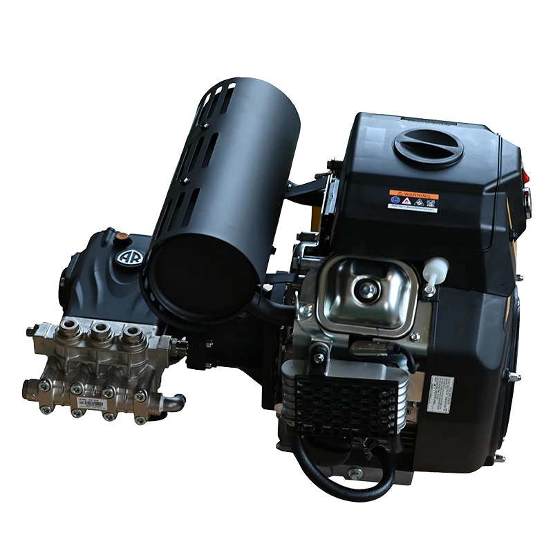 Italian AR water pump, imported high-flow pump and RATO740 two-cylinder gasoline engine combination