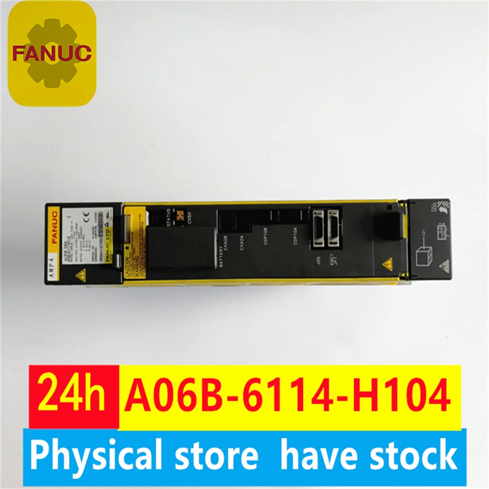 A06B-6114-H104/A06B-6114-H105/A06B-6114-H106  FANUC original new servo driverA06B-6114-H104/A06B-6114-H105/A06B-6114-H106