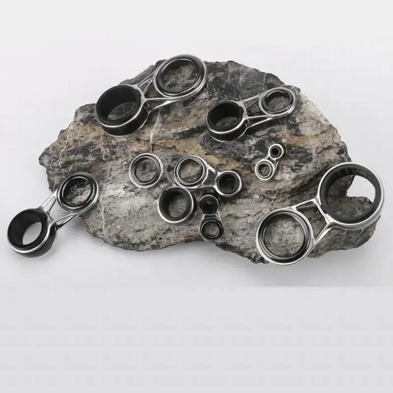 

SG08 TWM WM Rings Casting Fishing Rod Line Guide Ring Side Guide 260 pieces