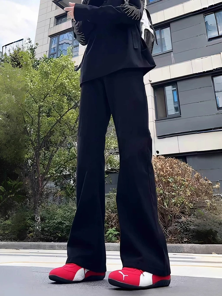 

Мужские джинсы Cleanfit Bla Slim Fit Micro Flare в американском стиле, прямые брюки с длинными штанинами, повседневные, удобные, стройнящие