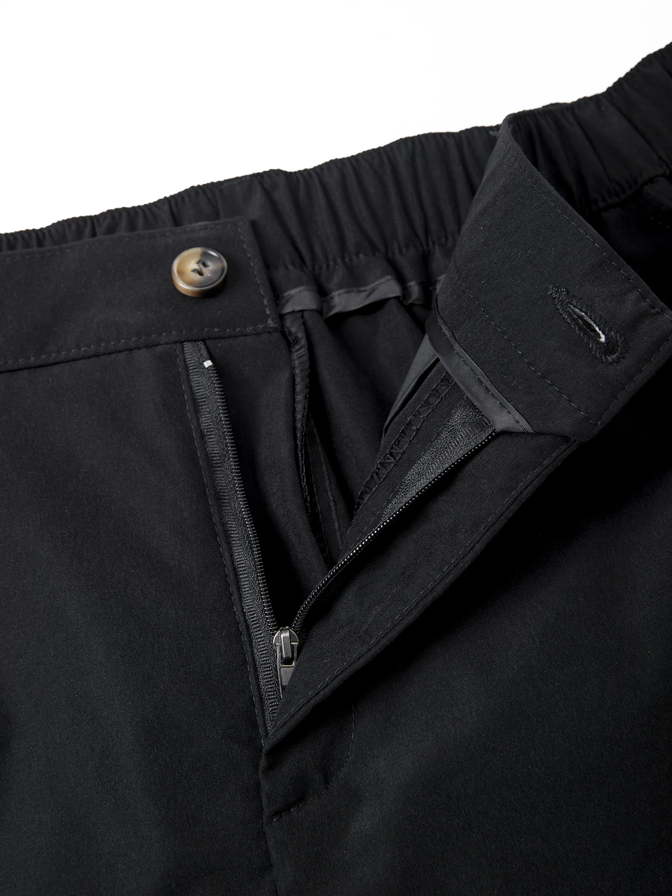 Sommerliche Freizeitshorts für Herren, einfarbig, Cargo-Shorts, atmungsaktiv, mit Knopfleiste und elastischem Bund, Sport-, Wander- und Golfshorts, Streetwear für Männer. – Detail 9
