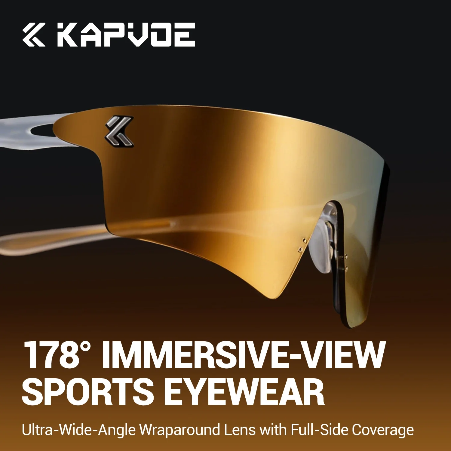 

Kapvoe Lightweight Running Glasses Bike Sunglasses for Men UV400 Photochromic Cycling Outdoor Sports Glasses Hiking Eyewear