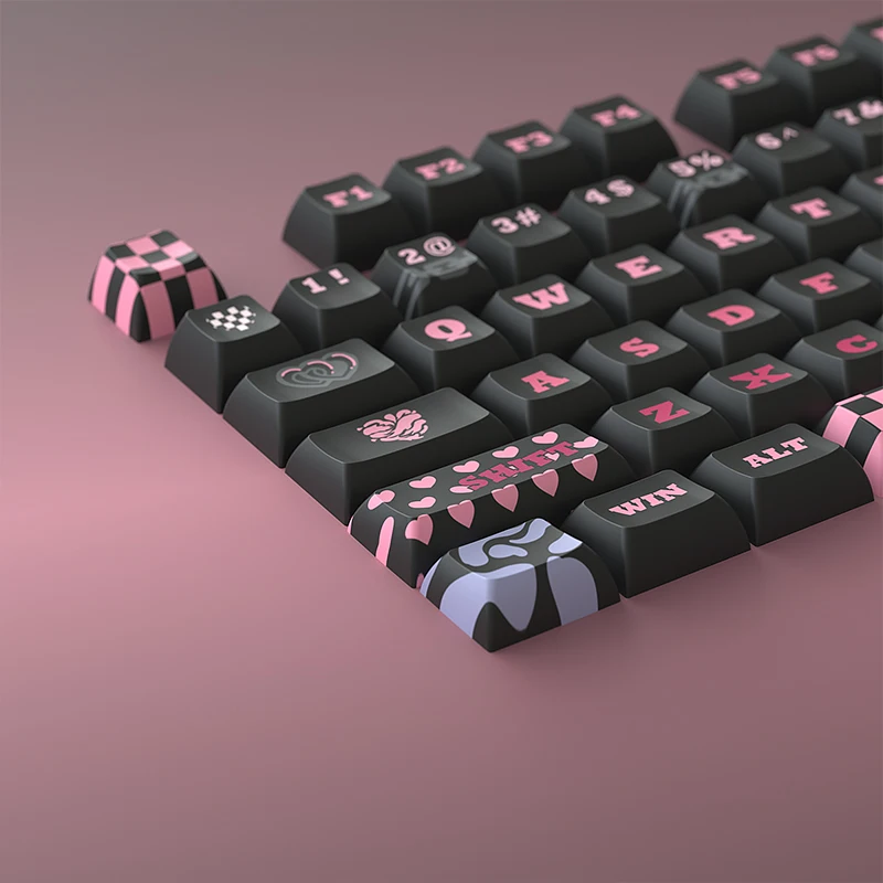 Shackles Original Keycap KCA Height 139 Keys Full Five-Sided Sublimation Customized Large Full Set Split Spaces