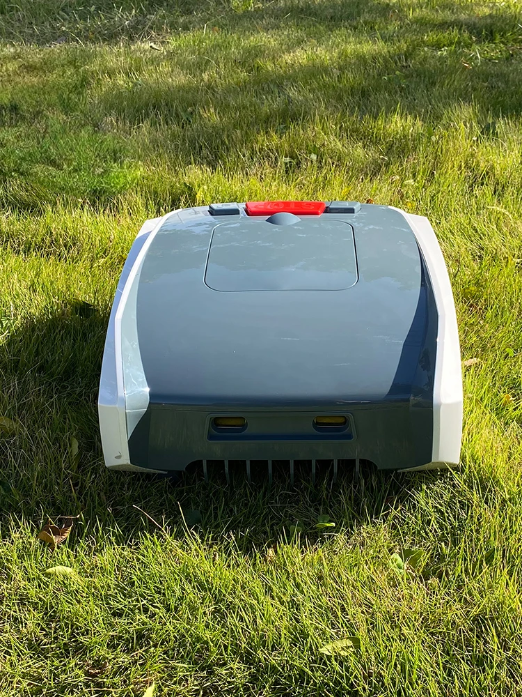 Lawn Mower with Docking Station for 1500m2 Smart App Control with Boundary Self Charge