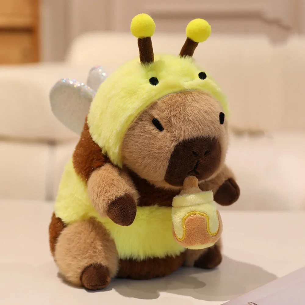 Creative Cockroach Capybara Fluffy Brown Capybara Animal Lindo Capybara Amigos de peluche Regalo de vacaciones