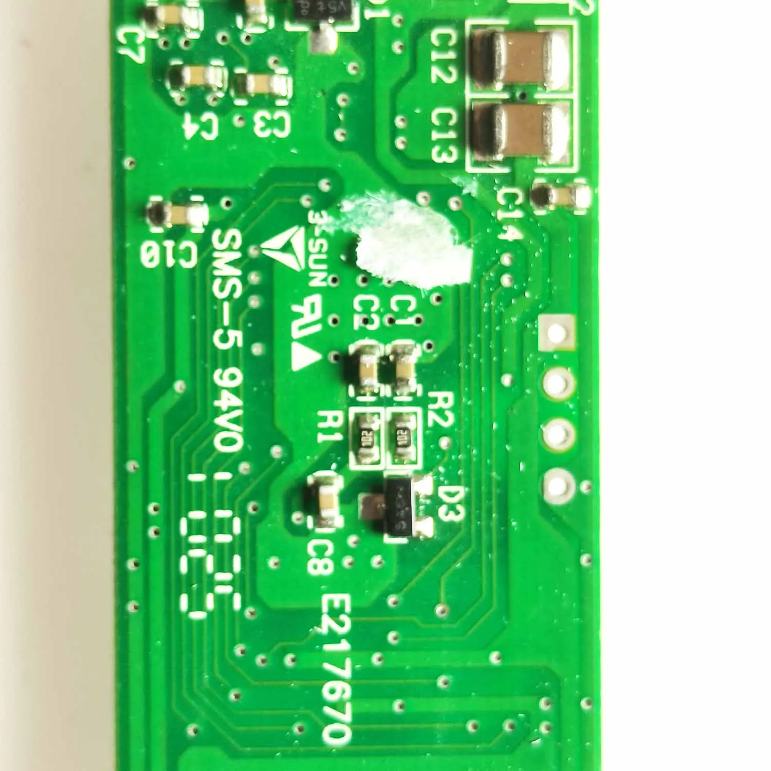 Painel De Controle De Vidro, Touch Pad, E217670, SMS-5, 4428000800F5